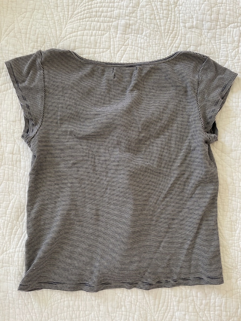 Christy Dawn Bridget Tee in Navy Stripe Size S - Picture 6 of 9